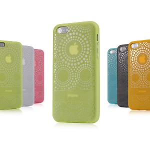 iPhone 5c  ヒマワリソフトシリコン 保護ケース