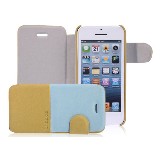 iPhone 5c 手帳式磁石シート付きカバー