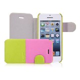 iPhone 5c 手帳式磁石シート付きカバー