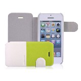 iPhone 5c 手帳式磁石シート付きカバー