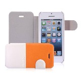 iPhone 5c 手帳式磁石シート付きカバー