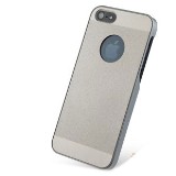 iPhone 5/5s シンプルデザインすりガラス指紋防止ケース