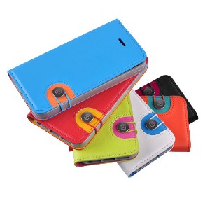 iPhone 5/5s 虹型手帳型保護カバー