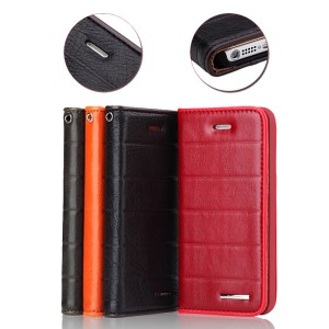 iPhone5/5s用手帳型防水防塵トラップ付き可能保護カバー