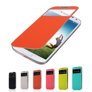 Samsung GALAXY S4 カバー 智能休眠 来电显示