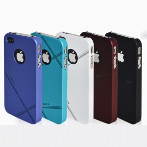 iPhone 4/4s 極薄クリスタル指紋防止保護ケース