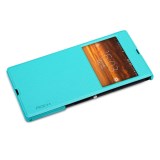 Sony Xperia ZU (XL39h) 超薄窓付き横開き手帳型保護カバー