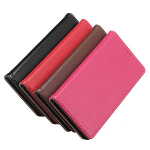 Sony Xperia Z4専用 牛革 ハンドメイド 手帳型保護カバー（4色）