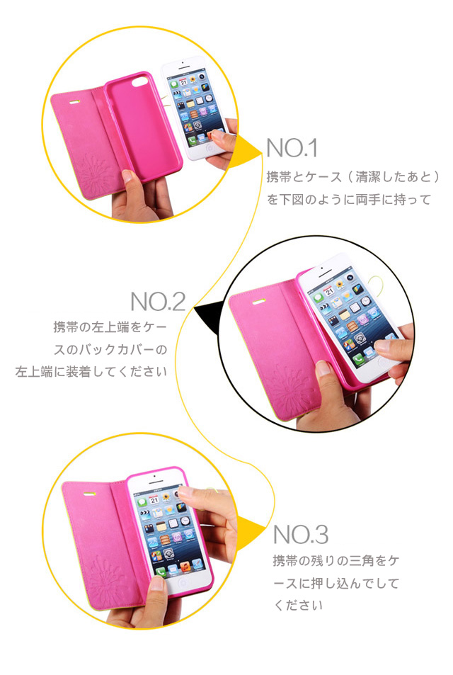 カバーを装着ガイド